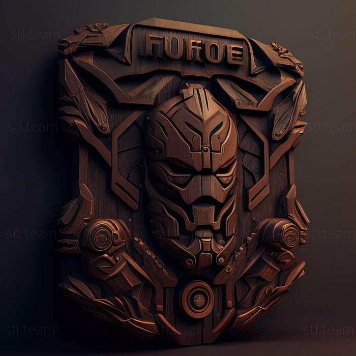 3D model Iron Force game (STL)